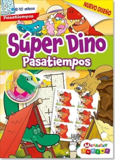 SUPER DINO PASATIEMPOS 01 | 9789493313514 | AA.VV | Llibreria La Gralla | Llibreria online de Granollers