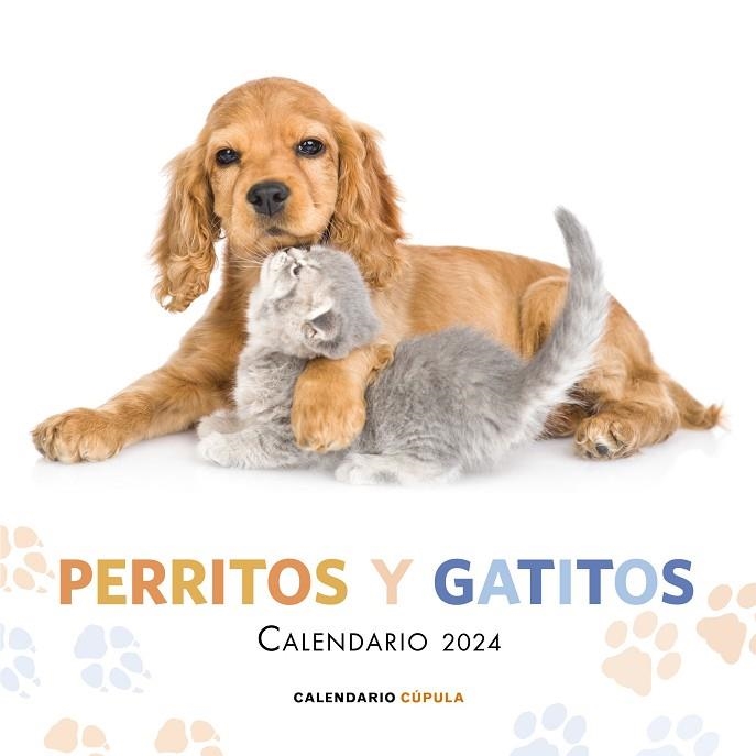 CALENDARIO PERRITOS Y GATITOS 2024 | 9788448038083 | AA. VV. | Llibreria La Gralla | Llibreria online de Granollers