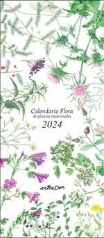 CALENDARIO FLORA DE PLANTAS MEDICINALES 2024 | 9788418900631 | VILALDAMA, PERE  | Llibreria La Gralla | Librería online de Granollers