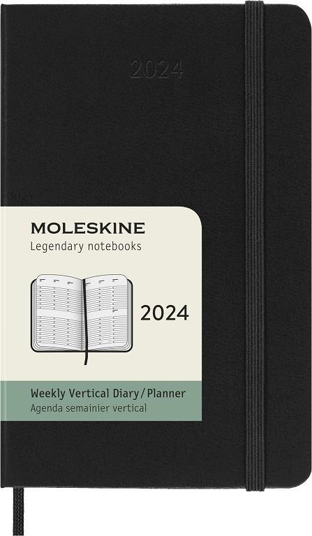 AGENDA MOLESKINE 2024  P SVV NEGRA TAPA DURA | 8056598856835 | 8056598856835 | Llibreria La Gralla | Llibreria online de Granollers