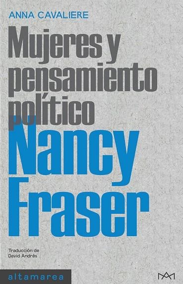 NANCY FRASER | 9788418481796 | CAVALIERE, ANNA | Llibreria La Gralla | Librería online de Granollers