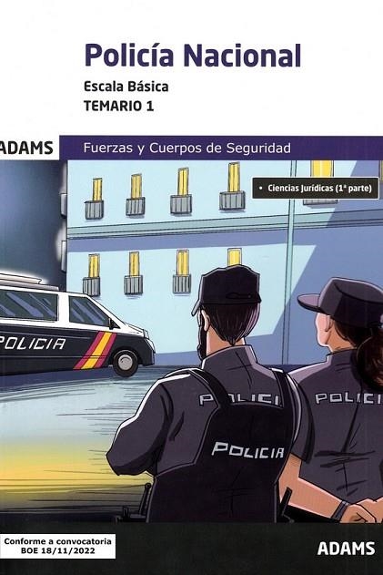 POLICIA NACIONAL ( ESCALA BASICA) - TEMARIO 1 | 9788411164269 | VV. AA. | Llibreria La Gralla | Librería online de Granollers