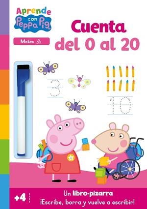 CUENTA DEL 0 AL 20 PEPPA PIG. PRIMEROS APRENDIZAJES - APRENDE CON PEPPA. | 9788448866266 | VVAA | Llibreria La Gralla | Llibreria online de Granollers