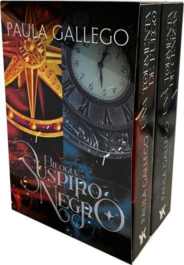 ESTUCHE ESPECIAL BILOGÍA SUSPIRO NEGRO | 9788419147646 | GALLEGO, PAULA | Llibreria La Gralla | Librería online de Granollers