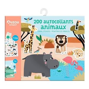 200 PEGATINAS ANIMALES. ESTUCHE | 9791039519199 | AAVV | Llibreria La Gralla | Llibreria online de Granollers