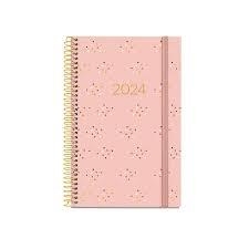 AGENDA 2024 MIQUELRIUS ESPIRAL ACTIVA A6 DP CAT ROSA PUNTETS | 8422593388082 | MR38808 | Llibreria La Gralla | Llibreria online de Granollers