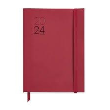 AGENDA 2024 MIQUELRIUS PLUS LUXOR A5 SV CAT VERMELL  | 8422593229484 | MR22948 | Llibreria La Gralla | Llibreria online de Granollers