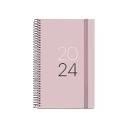 AGENDA 2024 MIQUELRIUS ESPIRAL ACTIVA A6 SV CAT V ROSA CLAR | 8422593213261 | MR21326 | Llibreria La Gralla | Llibreria online de Granollers