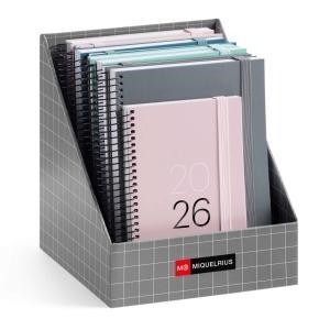 AGENDA 2026 MIQUELRIUS A5 SV ESPIRAL CALM CAT COLORS | 8422593344330 | MR3448 | Llibreria La Gralla | Librería online de Granollers