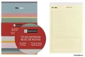 BLOC NOTES MIQUELRIUS TO-DO 135X200 | 8422593281604 | MIQUELRIUS | Llibreria La Gralla | Llibreria online de Granollers