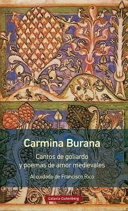 CARMINA BURANA  | 9788419738578 | RICO, FRANCISCO (ED.) | Llibreria La Gralla | Llibreria online de Granollers