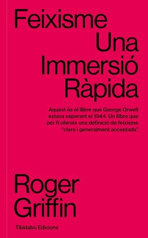 FEIXISME | 9788413479811 | GRIFFIN, ROGER | Llibreria La Gralla | Librería online de Granollers