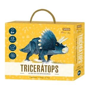 TRICERATOPS DINOSAURIOS 3D | 9788419714053 | I. TREVISAN, V. MANUZZATO, A. BORGO, G. MENEGUZZO | Llibreria La Gralla | Llibreria online de Granollers