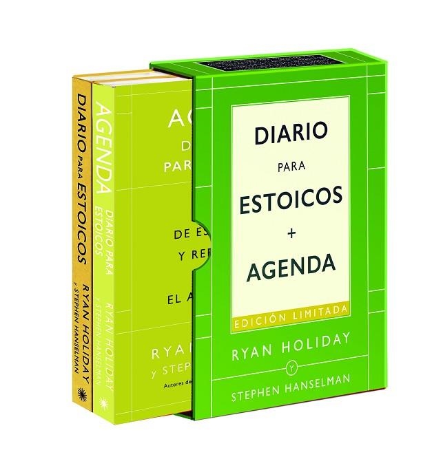 ESTUCHE "DIARIO PARA ESTOICOS" + AGENDA (ED. LIMITADA 2024) | 9788417963811 | HOLIDAY, RYAN ;  HANSELMAN, STEPHEN | Llibreria La Gralla | Librería online de Granollers