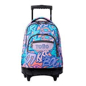 MOTXILLA TOTTO RODES GRAFITTI | 7704758804967 | MA03ECO006-2326P-7JN | Llibreria La Gralla | Llibreria online de Granollers
