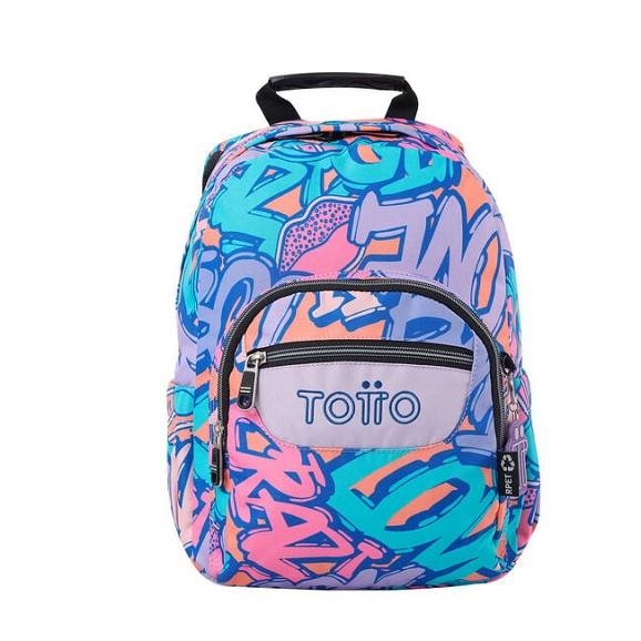 MOTXILLA TOTTO TEMPERA GRAFITTI | 7704758805827 | MA04ECO003-2326J-7JN | Llibreria La Gralla | Llibreria online de Granollers