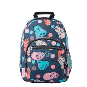 MOTXILLA TOTTO TEMPERA GATS | 7704758805872 | MA04ECO003-2326J-5YD | Llibreria La Gralla | Llibreria online de Granollers