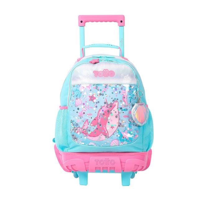 MOTXILLA TOTTO PETITA RODES PINK OCEAN | 7704758810715 | MJ03PNC005-2320-Z9LM | Llibreria La Gralla | Llibreria online de Granollers