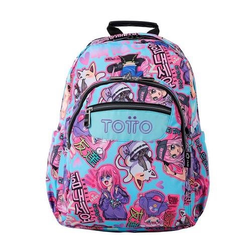 MOTXILLA TOTTO ACUARELES MANGA | 7704758806367 | MA04ECO021-2326N-8J3 | Llibreria La Gralla | Llibreria online de Granollers