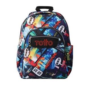 MOTXILLA TOTTO ACUARELES JAPÓ | 7704758806404 | MA04ECO021-2326N-6C9 | Llibreria La Gralla | Llibreria online de Granollers