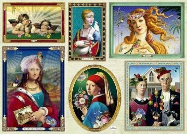 PUZZLE 1000 SIX CLASSICS | 4050003950983 | COPPENRATH | Llibreria La Gralla | Librería online de Granollers