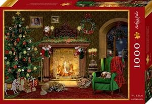 PUZZLE 1000 COPPENRATH SALON DE NOËL AVEC CHEMINÉE | 4050003954042 | COPPENRATH | Llibreria La Gralla | Llibreria online de Granollers