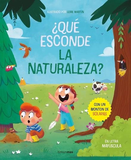 ¿QUÉ ESCONDE LA NATURALEZA? LIBRO CON SOLAPAS | 9788408267782 | MARTÍN RINCÓN, LEIRE | Llibreria La Gralla | Librería online de Granollers