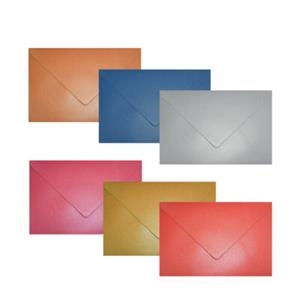 SOBRE WAKALA METAL·LITZAT 9X14 6 COLORS | smet | SO1215 | Llibreria La Gralla | Llibreria online de Granollers