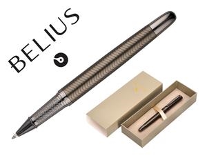 BOLÍGRAF BELIUS NEPTUNO ALUMINI TEXTURA WAVY KAKI | 8423473065895 | 168826 | Llibreria La Gralla | Llibreria online de Granollers