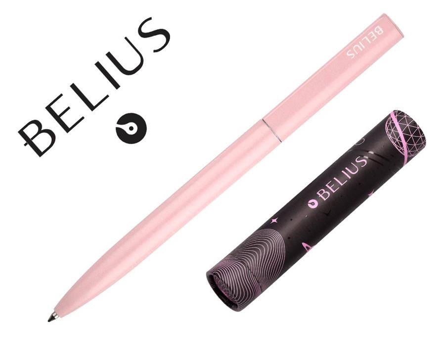 BOLÍGRAF BELIUS ROCKET B ALUMINI COLOR MINIMALISTA ROSA | 8423473066410 | 168876 | Llibreria La Gralla | Librería online de Granollers