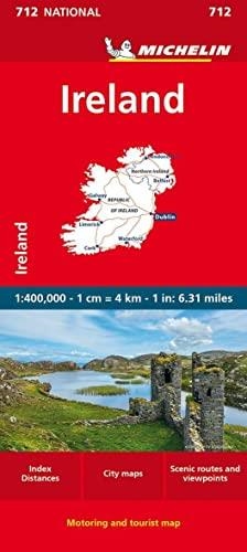 IRLANDA. MAPA NACIONAL MICHELIN 712 | 9782067170209 | MICHELIN | Llibreria La Gralla | Llibreria online de Granollers