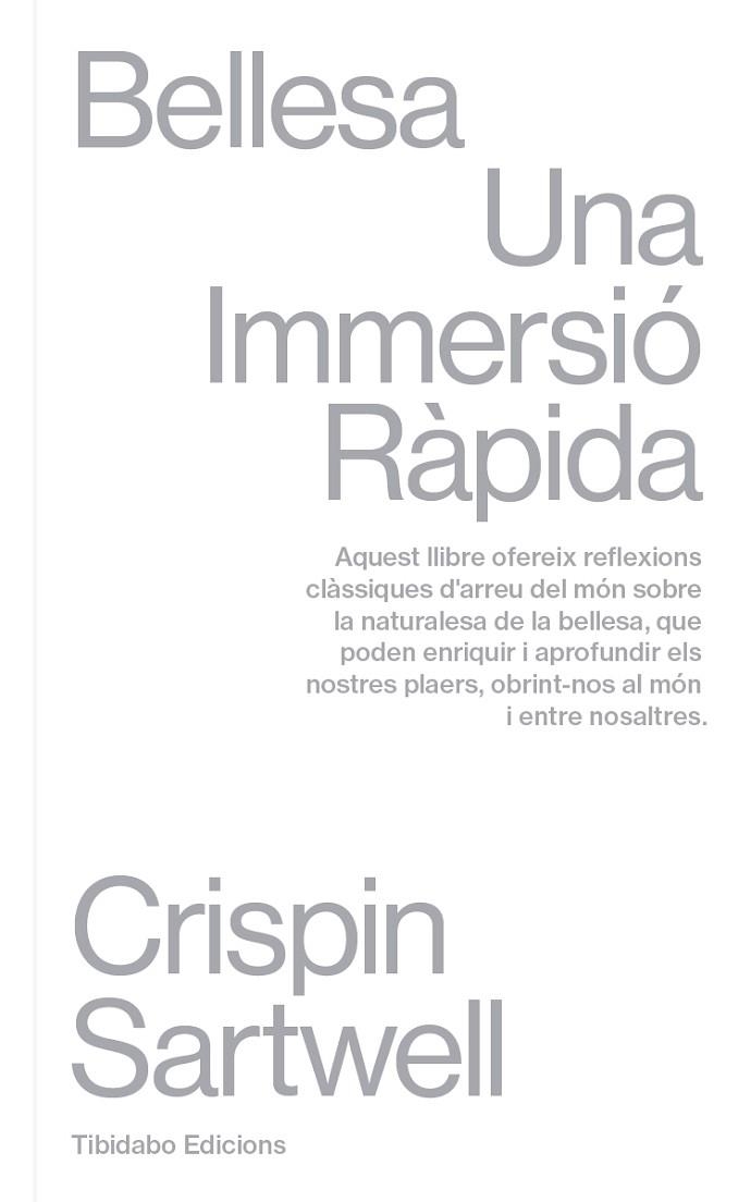 BELLESA | 9788410013018 | SARTWELL, CRISPIN | Llibreria La Gralla | Llibreria online de Granollers