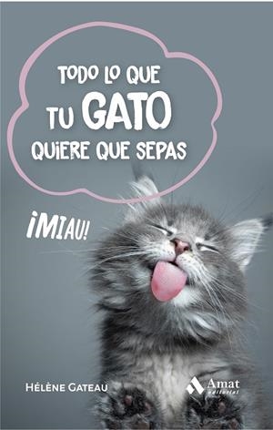 TODO LO QUE TU GATO QUIERE QUE SEPAS | 9788419341860 | GATEAU, HÉLÈNE | Llibreria La Gralla | Llibreria online de Granollers