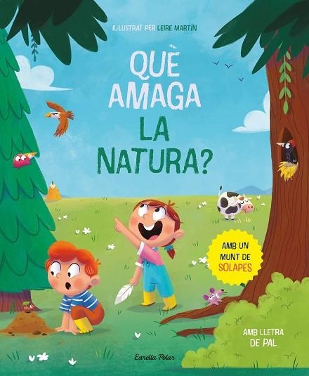 QUÈ AMAGA LA NATURA? LLIBRE AMB SOLAPES | 9788413894652 | MARTÍN RINCÓN, LEIRE | Llibreria La Gralla | Librería online de Granollers