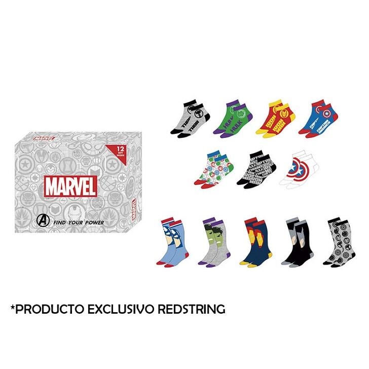 CALENDARI D'ADVENT MITJONS MARVEL | 8445484336757 | CERDA | Llibreria La Gralla | Librería online de Granollers