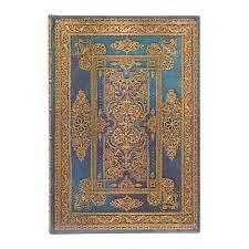 LLIBRETA PAPERBLANKS LUXE DESING BLUE MIDI UNLINED | 9781439795927 | PB 9592-7 | Llibreria La Gralla | Librería online de Granollers