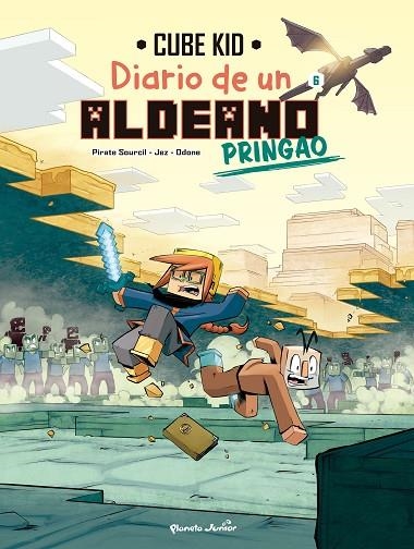 DIARIO DE UN ALDEANO PRINGAO. CÓMIC 6 MINECRAFT. | 9788408277729 | CUBE KID | Llibreria La Gralla | Librería online de Granollers