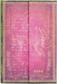 AGENDA PAPERBLANKS 2024 S/V HORITZONTAL EMILY DICKINSON | 9781439708026 | PB DS0802-6 | Llibreria La Gralla | Llibreria online de Granollers