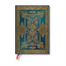 LLIBRETA PAPERBLANKS LUXE DESING BLUE MIDI LINED | 9781439795910 | PB 9591-0 | Llibreria La Gralla | Llibreria online de Granollers