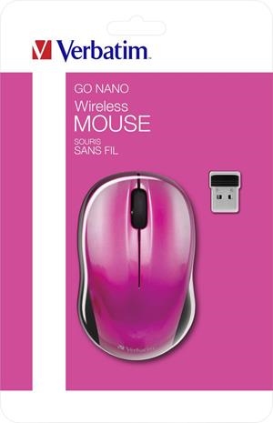 RATOLI VERBATIM OPTIC INNALAMBRIC 1600PPP FUCSIA | 023942490432 | 49043 | Llibreria La Gralla | Librería online de Granollers