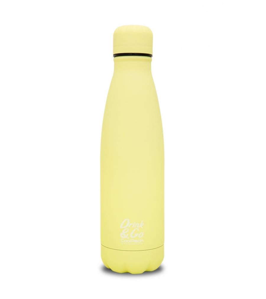 AMPOLLA TERMICA 500ML COOLPACK POWDER YELLOW | 5903686321016 | COOZO4649 | Llibreria La Gralla | Llibreria online de Granollers