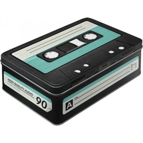 CAIXA METAL·LICA NOSTALGIC ART RETRO CASSETTE | 4036113307145 | NOSTALGIC ART | Llibreria La Gralla | Llibreria online de Granollers