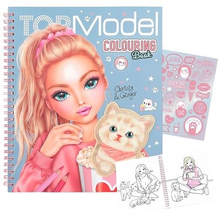 TOP MODEL COLOURING BOOK CHRISTY AND GINGER | 4010070646653 | TOP MODEL | Llibreria La Gralla | Llibreria online de Granollers