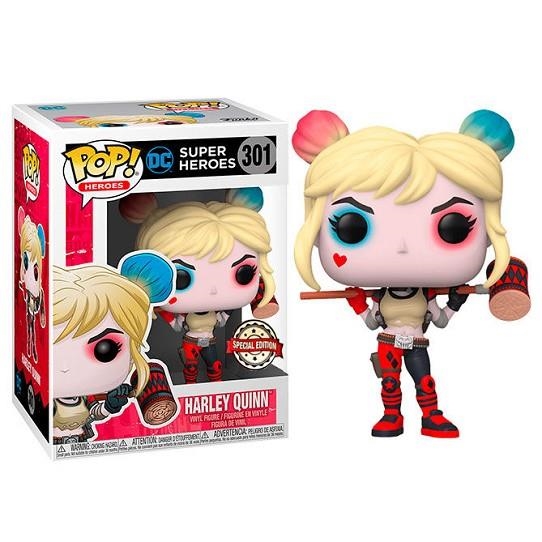 FIGURA POP DC COMICS HARLEY QUINN WITH MALLET EXCLUSIVE | 8896984480240 | FUNKO | Llibreria La Gralla | Librería online de Granollers