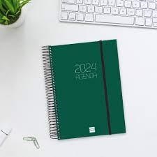 AGENDA 2024 FINOCAM OPAQUE E10 DP COLORS | 8422952368250 | 742942024 | Llibreria La Gralla | Llibreria online de Granollers