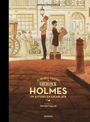ESTUDIO EN ESCARLATA. LA PRIMERA AVENTURA DE SHERLOCK HOLMES | 9788414334812 | DOYLE, ARTHUR CONAN | Llibreria La Gralla | Librería online de Granollers