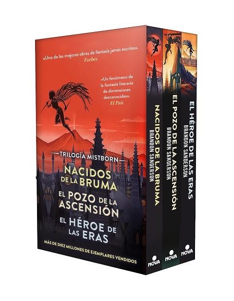 ESTUCHE TRILOGÍA MISTBORN (NACIDOS DE LA BRUMA | EL POZO DE LA ASCENSIÓN | EL HÉ | 9788419260239 | SANDERSON, BRANDON | Llibreria La Gralla | Llibreria online de Granollers