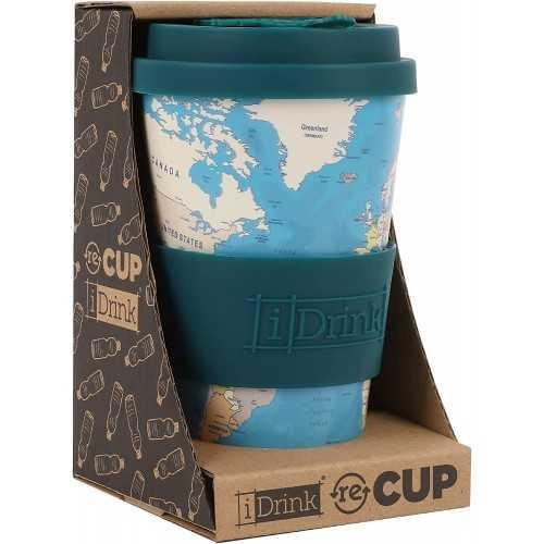 TASSA RPET IDRINK 435 ML. MAPA DEL MON | 8057711463428 | IDRINK | Llibreria La Gralla | Llibreria online de Granollers