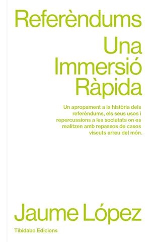 REFERÈNDUMS | 9788410013049 | LÓPEZ HERNÁNDEZ, JAUME | Llibreria La Gralla | Librería online de Granollers