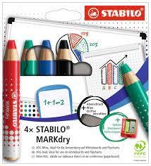 PACK COLORS PISSARRA BLANCA STABILO | 4006381582520 | 648/4 | Llibreria La Gralla | Librería online de Granollers